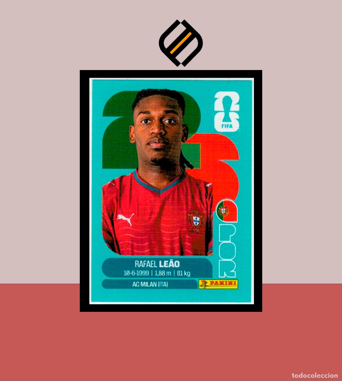 Cromos de f&uacute;tbol: PANINI FIFA CLUB WORLD CUP 2026 26 POR 20 RAFAEL LEAO PORTUGAL STICKER MUNDIAL MEX CAN USA