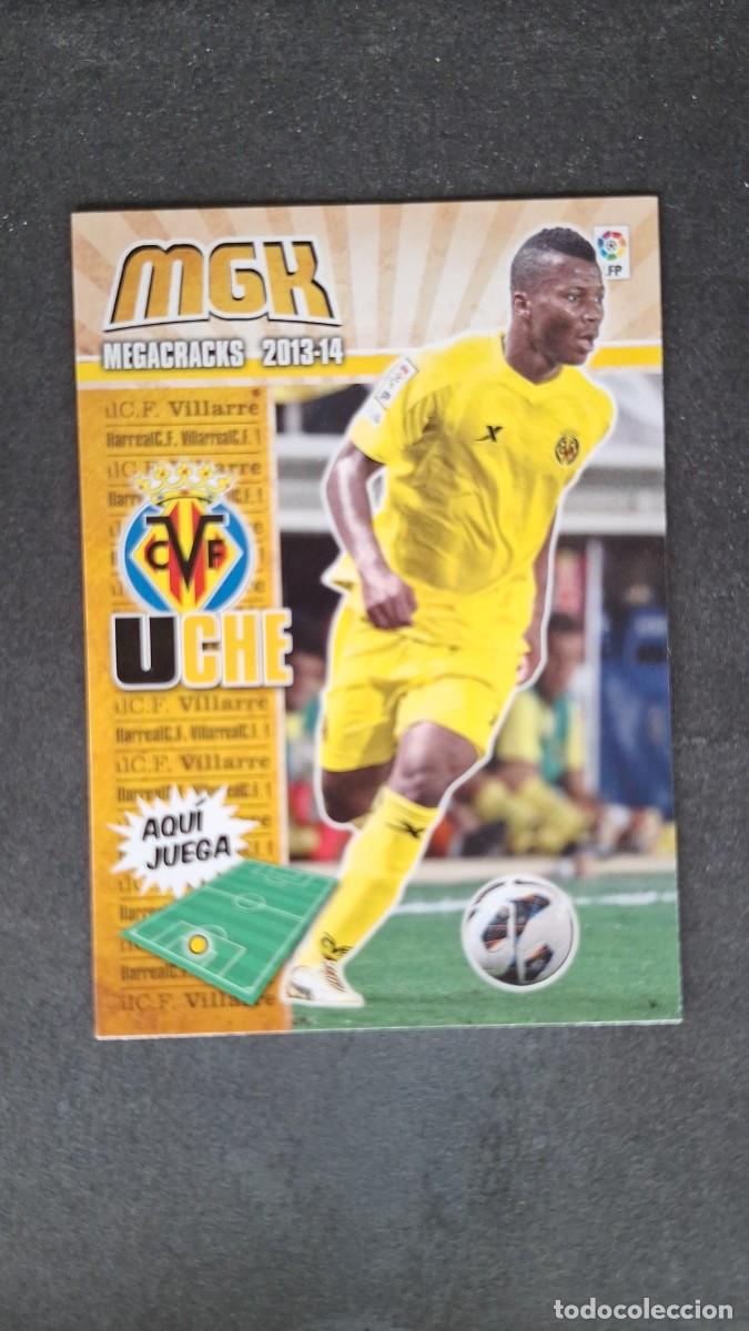 Cromos de f&uacute;tbol: L1 UCHE VILLARREAL C. F. 358 PANINI MEGACRACKS 2013 2014 13 14