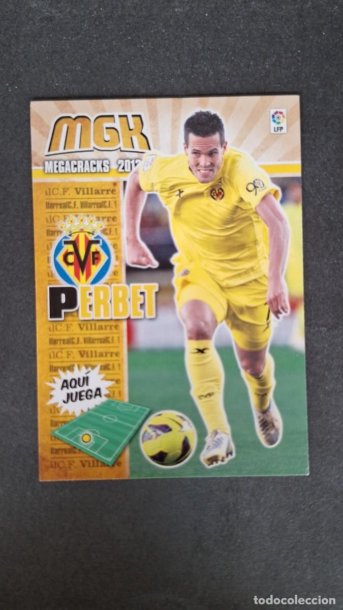 Cromos de f&uacute;tbol: L1 PERBET VILLARREAL C. F. 359 PANINI MEGACRACKS 2013 2014 13 14