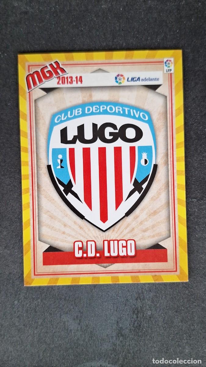 Cromos de f&uacute;tbol: L1 ESCUDO C. D. LUGO LIGA ADELANTE SEGUNDA DIVISION 425 PANINI MEGACRACKS 2013 2014 13 14
