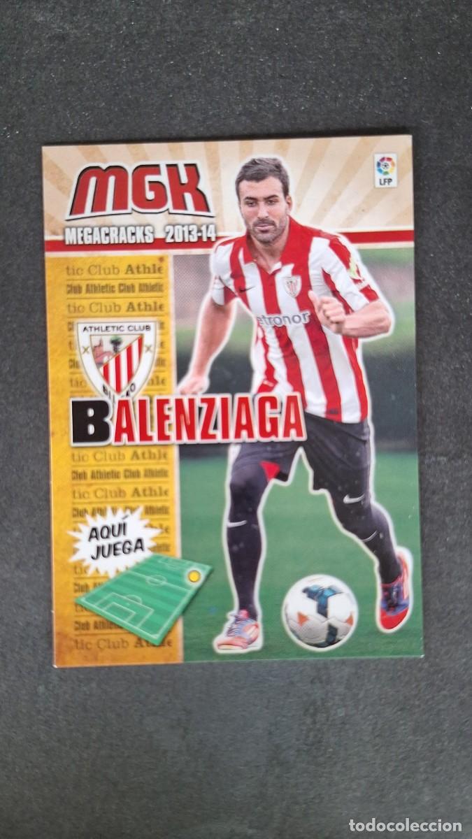 Cromos de f&uacute;tbol: L1 BALENZIAGA ATHLETIC CLUB DE BILBAO NUEVA FICHA 26 BIS PANINI MEGACRACKS 2013 2014 13 14