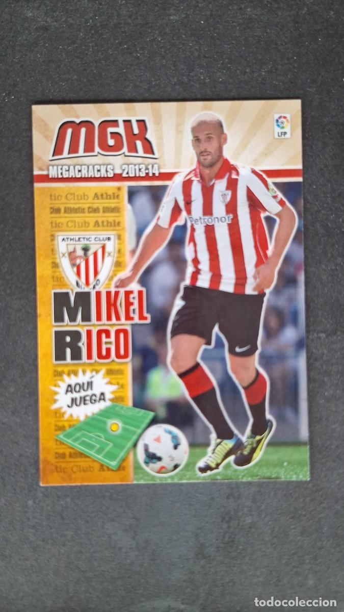 Cromos de f&uacute;tbol: L1 MIKEL RICO ATHLETIC CLUB DE BILBAO NUEVA FICHA 32 BIS PANINI MEGACRACKS 2013 2014 13 14