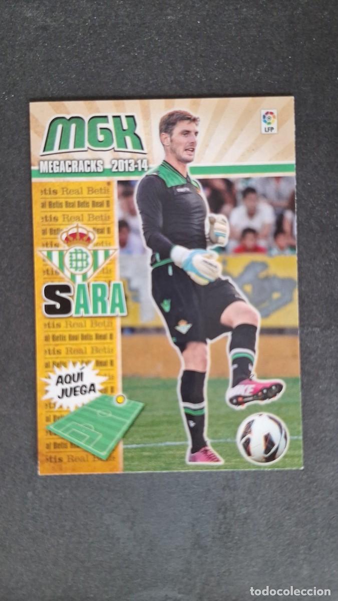Cromos de f&uacute;tbol: L1 SARA REAL BETIS BALOMPIE NUEVA FICHA 74 BIS PANINI MEGACRACKS 2013 2014 13 14