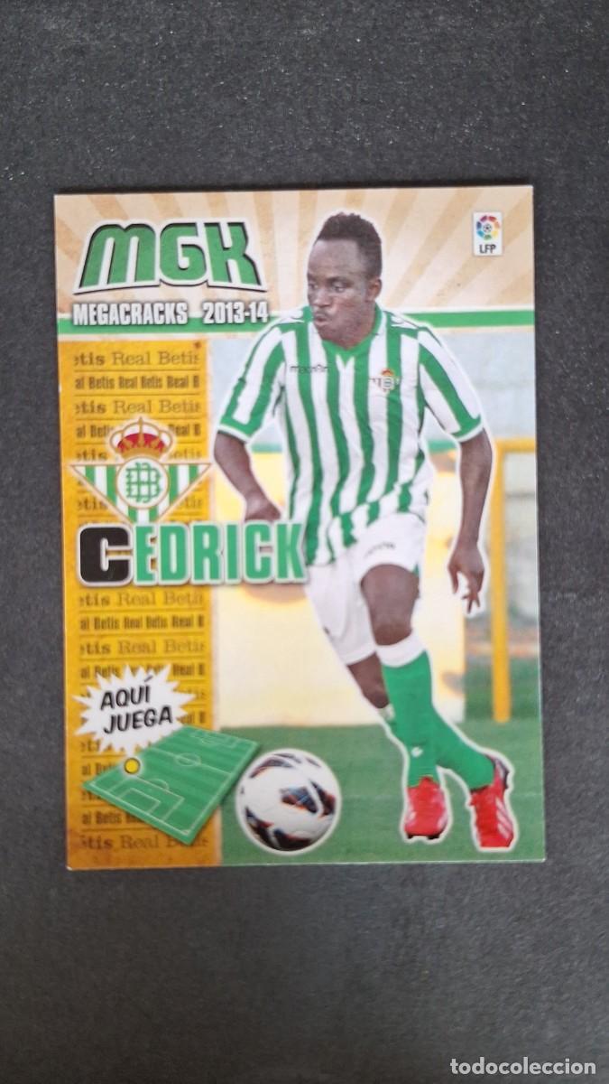 Cromos de f&uacute;tbol: L1 CEDRICK REAL BETIS BALOMPIE NUEVA FICHA 87 BIS PANINI MEGACRACKS 2013 2014 13 14