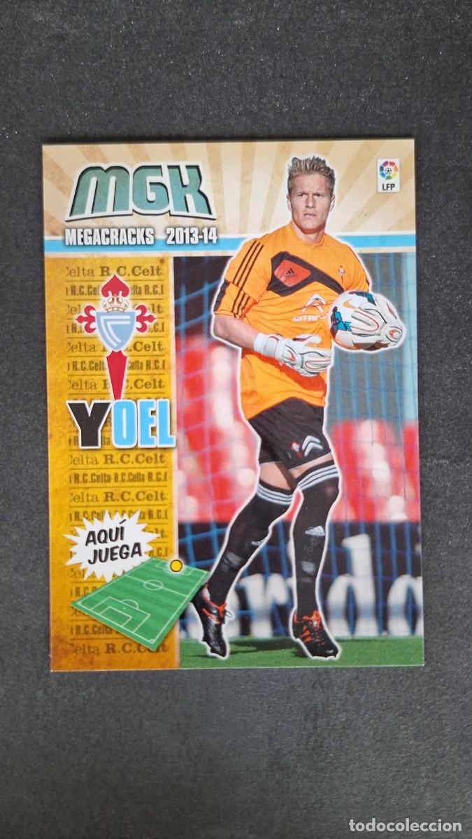 Cromos de f&uacute;tbol: L1 YOEL CELTA DE VIGO NUEVA FICHA 92 BIS PANINI MEGACRACKS 2013 2014 13 14
