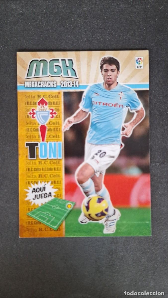 Cromos de f&uacute;tbol: L1 TONI CELTA DE VIGO NUEVA FICHA 96 BIS PANINI MEGACRACKS 2013 2014 13 14