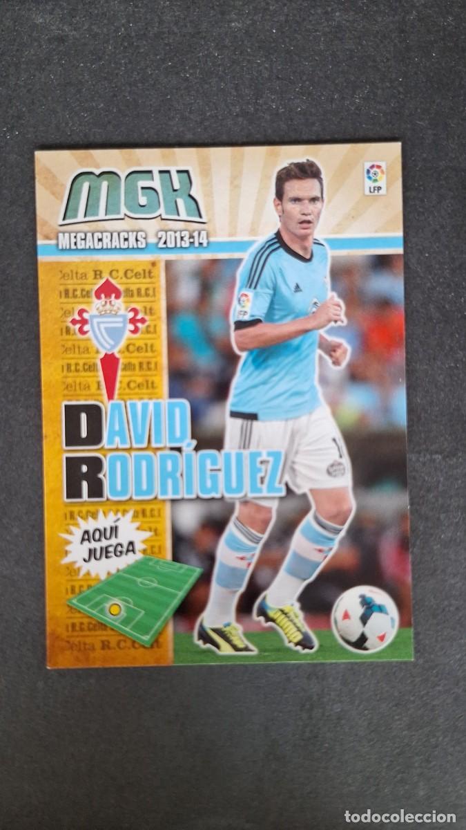 Cromos de f&uacute;tbol: L1 DAVID RODRIGUEZ CELTA DE VIGO NUEVA FICHA 106 BIS PANINI MEGACRACKS 2013 2014 13 14