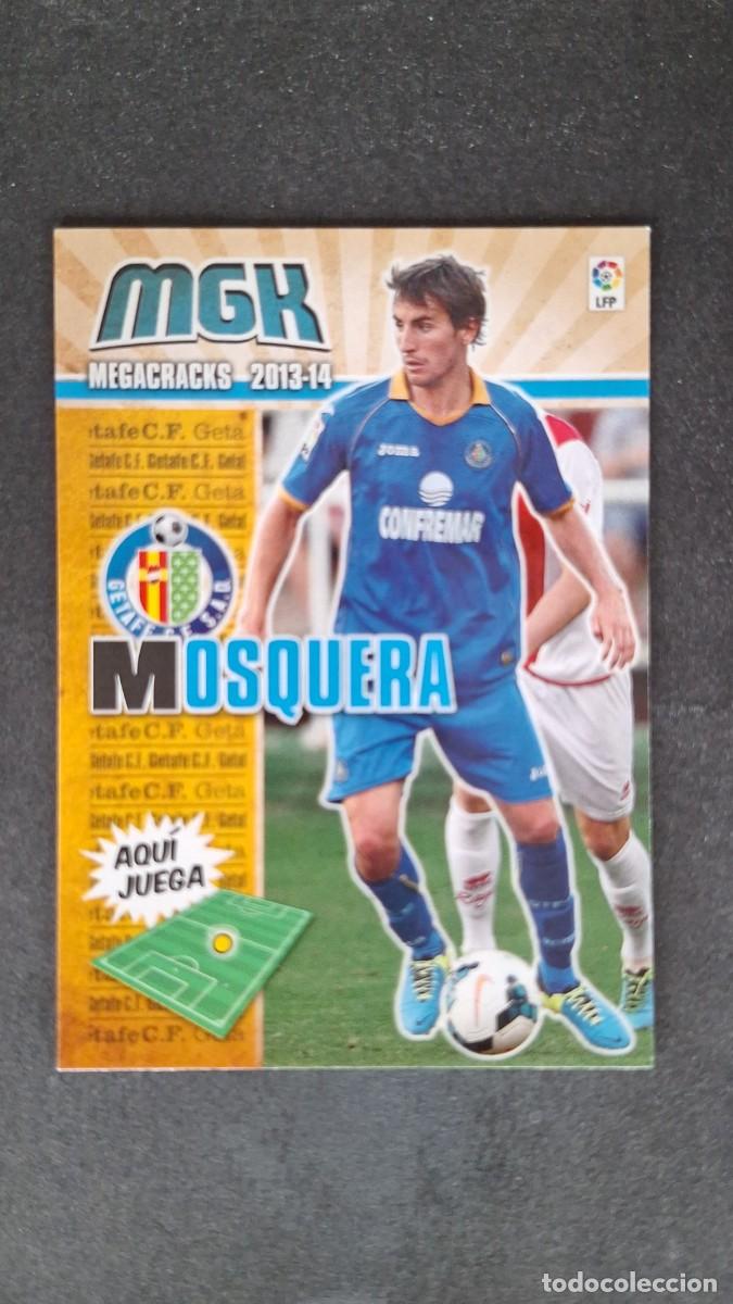 Cromos de f&uacute;tbol: L1 MOSQUERA GETAFE C. F. NUEVA FICHA 156 BIS PANINI MEGACRACKS 2013 2014 13 14