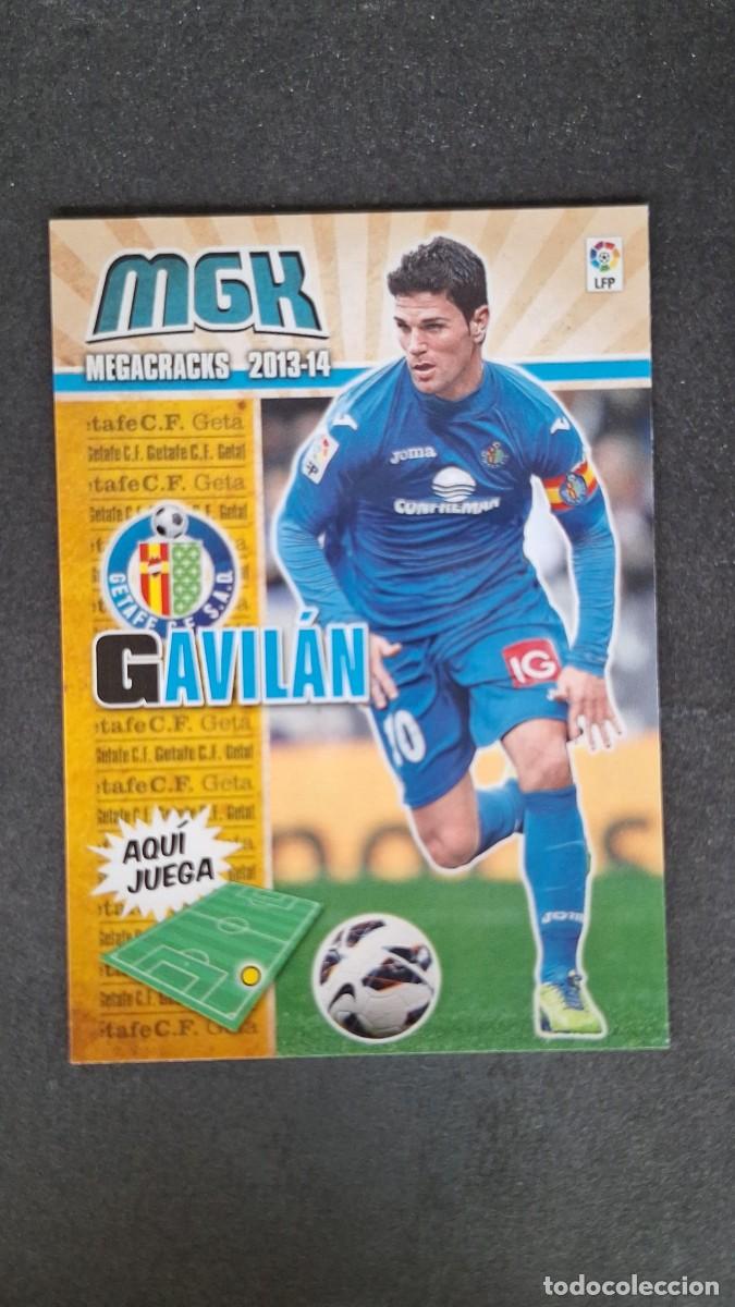 Cromos de f&uacute;tbol: L1 GAVILAN GETAFE C. F. NUEVA FICHA 159 BIS PANINI MEGACRACKS 2013 2014 13 14