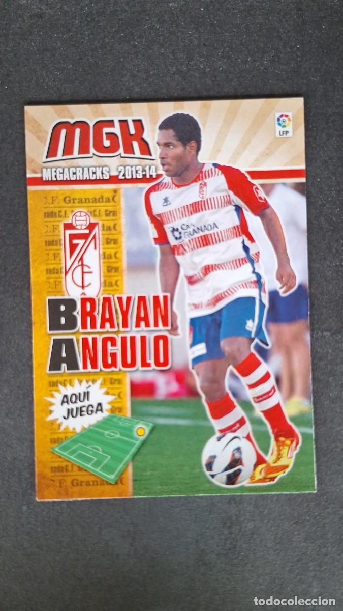 Cromos de f&uacute;tbol: L1 BRAYAN ANGULO GRANADA C. F. NUEVA FICHA 170 BIS PANINI MEGACRACKS 2013 2014 13 14