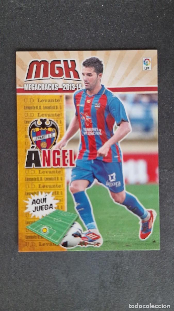 Cartes &agrave; collectionner de Football: L1 ANGEL LEVANTE U. D. NUEVA FICHA 198 BIS PANINI MEGACRACKS 2013 2014 13 14