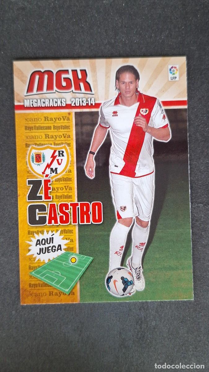 Cromos de f&uacute;tbol: L1 ZA CASTRO RAYO VALLECANO NUEVA FICHA 257 BIS PANINI MEGACRACKS 2013 2014 13 14
