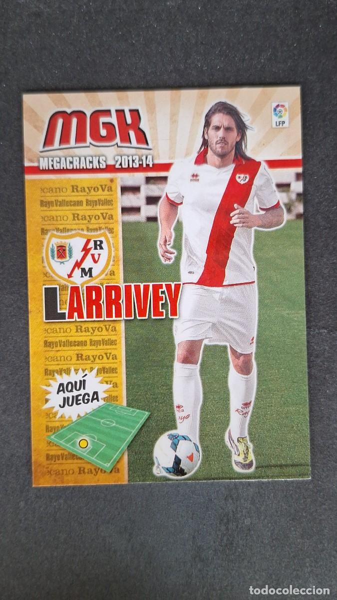 Cromos de f&uacute;tbol: L1 LARRIVEY RAYO VALLECANO NUEVA FICHA 269 BIS PANINI MEGACRACKS 2013 2014 13 14