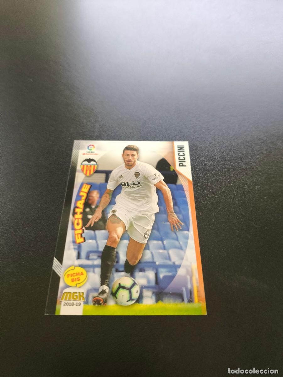 Cromos de f&uacute;tbol: 463 BIS Piccini FICHAJE VALENCIA PANINI LIGA MECRACRACKS MGK 2018 2019 18 19 NO ESTE ADRENALYN