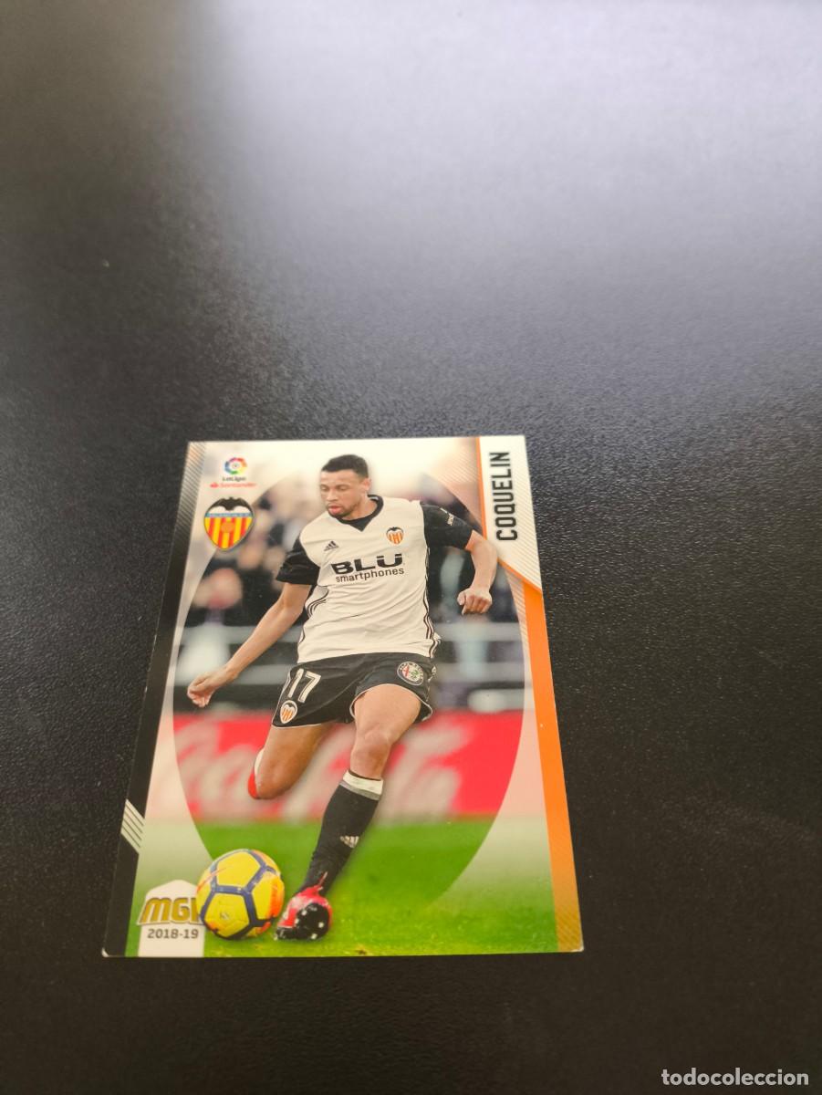 Cromos de f&uacute;tbol: 473 Coquelin VALENCIA PANINI LIGA MECRACRACKS MGK 2018 2019 18 19 NO ESTE ADRENALYN