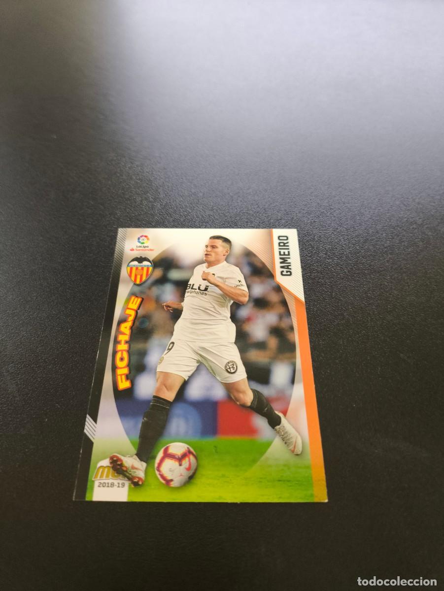 Cromos de f&uacute;tbol: 476 Gameiro FICHAJE VALENCIA PANINI LIGA MECRACRACKS MGK 2018 2019 18 19 NO ESTE ADRENALYN