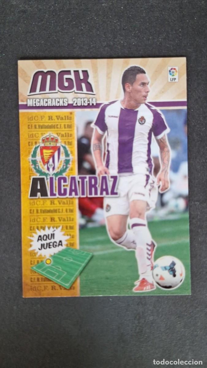 Cromos de f&uacute;tbol: L1 ALCATRAZ REAL VALLADOLID NUEVA FICHA 335 BIS PANINI MEGACRACKS 2013 2014 13 14