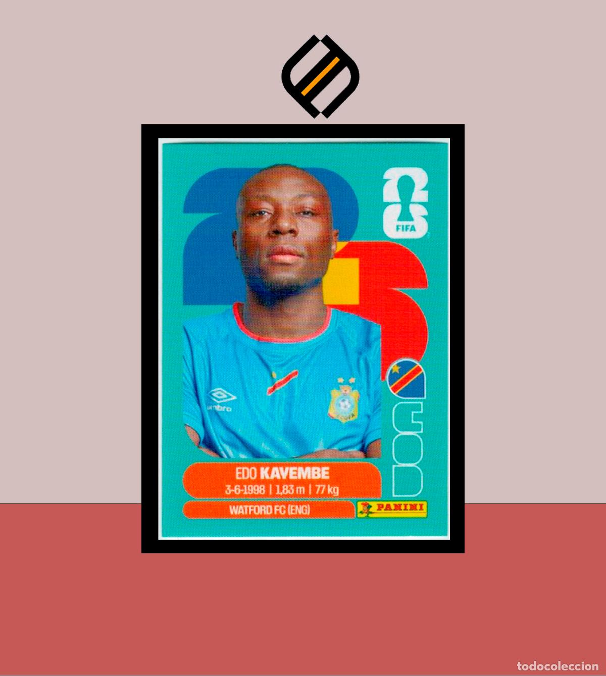 Cromos de f&uacute;tbol: PANINI FIFA CLUB WORLD CUP 2026 26 COD 10 EDO KAYEMBE CONGO DR STICKER MUNDIAL MEX CAN USA