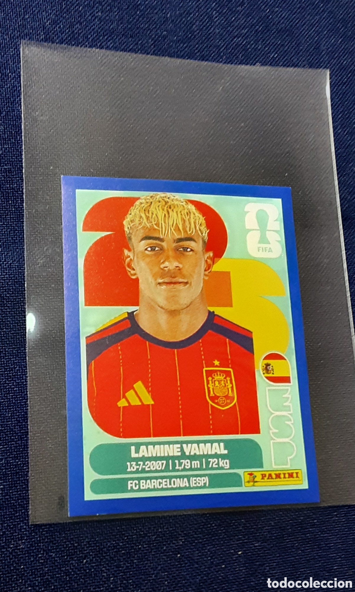 Cromos de f&uacute;tbol: Lamine yamal Espa&ntilde;a 2026