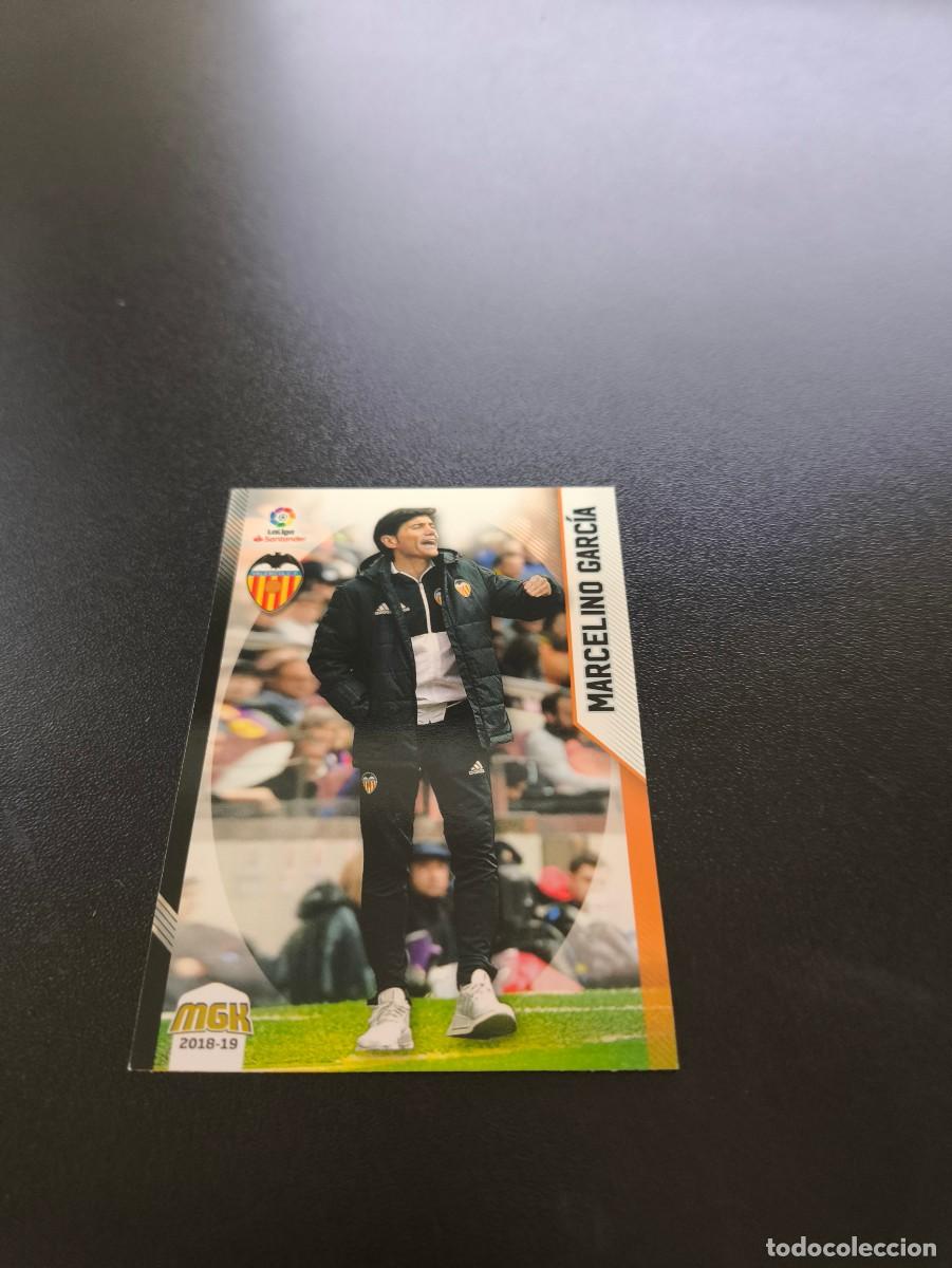 Cromos de f&uacute;tbol: 481 Marcelino Garc&iacute;a VALENCIA PANINI LIGA MECRACRACKS MGK 2018 2019 18 19 NO ESTE ADRENALYN