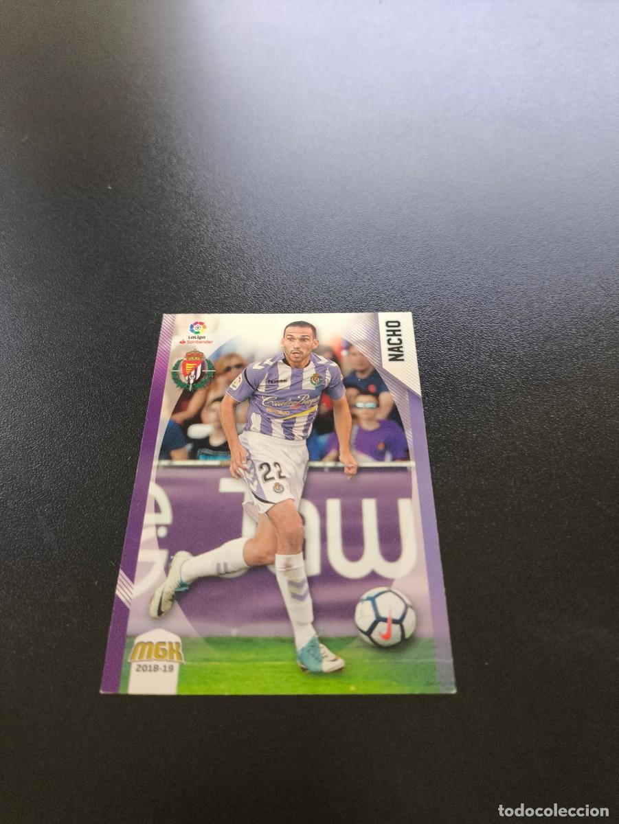Cromos de f&uacute;tbol: 495 Nacho VALLADOLID PANINI LIGA MECRACRACKS MGK 2018 2019 18 19 NO ESTE ADRENALYN