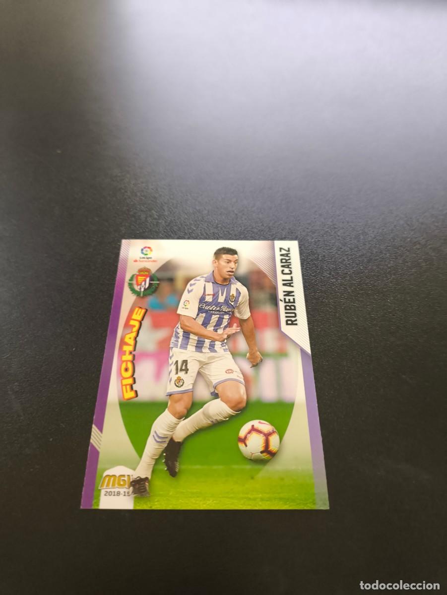 Cromos de f&uacute;tbol: 496 Rub&eacute;n Alcaraz FICHAJE VALLADOLID PANINI LIGA MECRACRACKS MGK 2018 2019 18 19 NO ESTE ADRENALYN