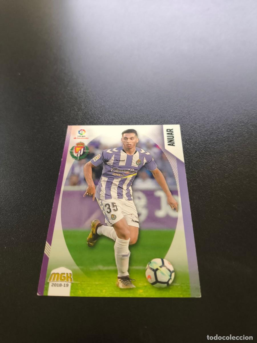 Cromos de f&uacute;tbol: 498 Anuar VALLADOLID PANINI LIGA MECRACRACKS MGK 2018 2019 18 19 NO ESTE ADRENALYN