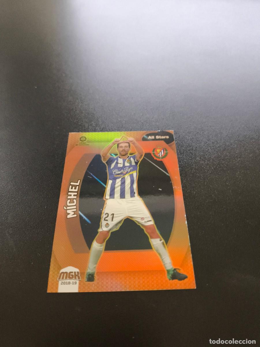 Cromos de f&uacute;tbol: 513 M&iacute;chel ALL STARS VALLADOLID PANINI LIGA MECRACRACKS MGK 2018 2019 18 19 NO ESTE ADRENALYN