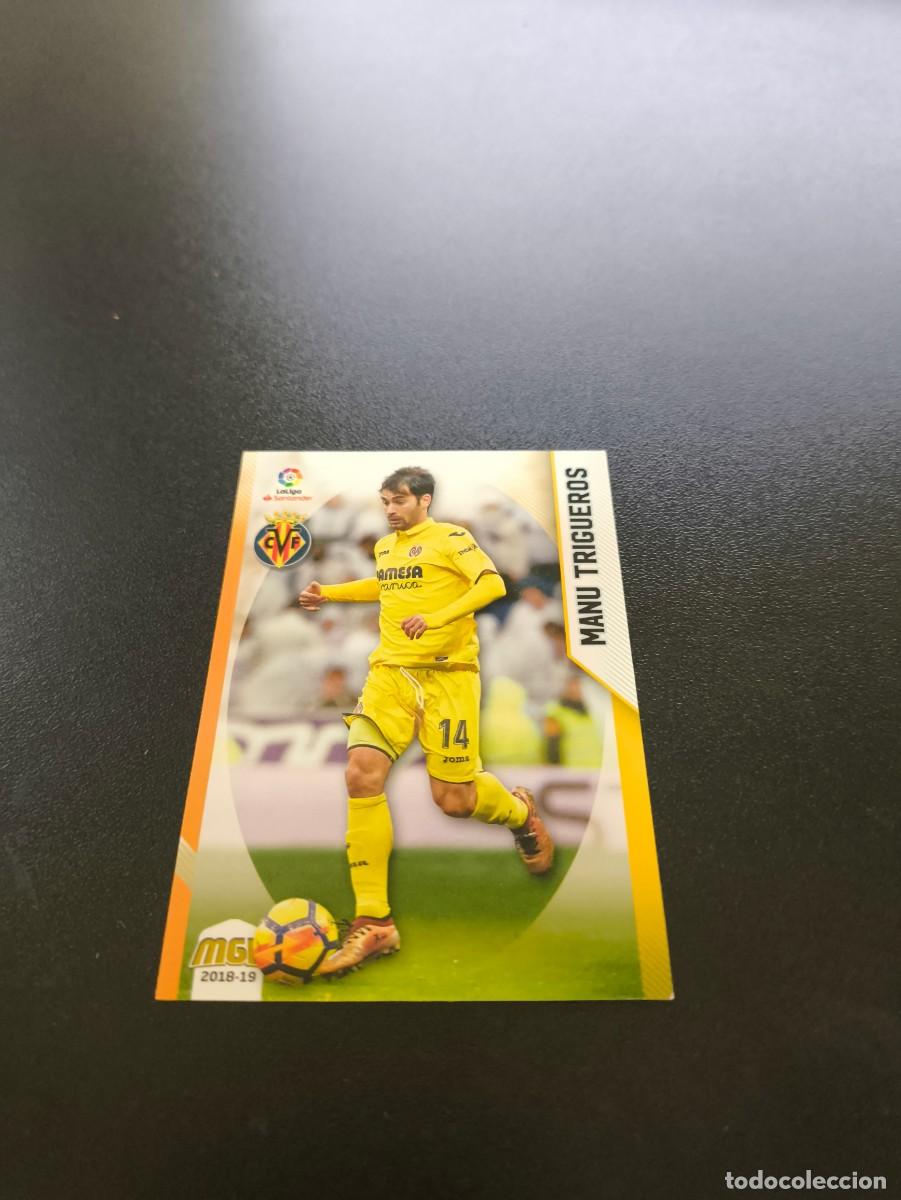 Cromos de f&uacute;tbol: 523 Manu Trigueros VILLARREAL PANINI LIGA MECRACRACKS MGK 2018 2019 18 19 NO ESTE ADRENALYN