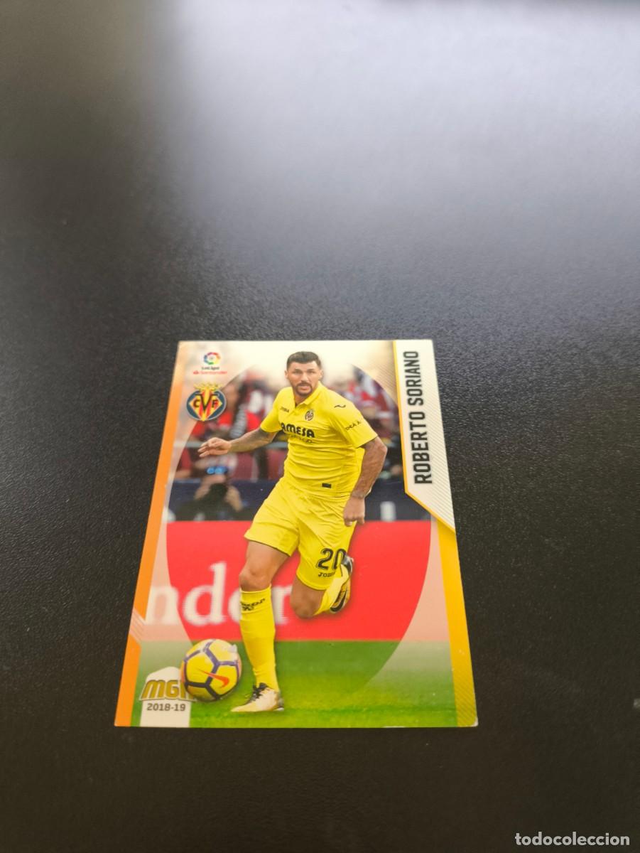 Cromos de f&uacute;tbol: 526 Roberto Soriano VILLARREAL PANINI LIGA MECRACRACKS MGK 2018 2019 18 19 NO ESTE ADRENALYN