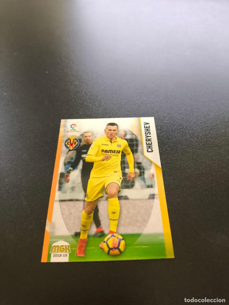 Cromos de f&uacute;tbol: 527 Cheryshev VILLARREAL PANINI LIGA MECRACRACKS MGK 2018 2019 18 19 NO ESTE ADRENALYN