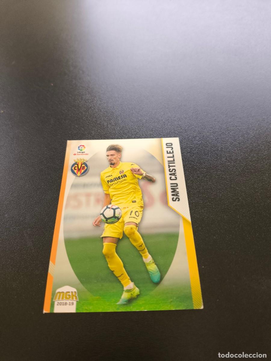 Cromos de f&uacute;tbol: 530 Samu Castillejo VILLARREAL PANINI LIGA MECRACRACKS MGK 2018 2019 18 19 NO ESTE ADRENALYN