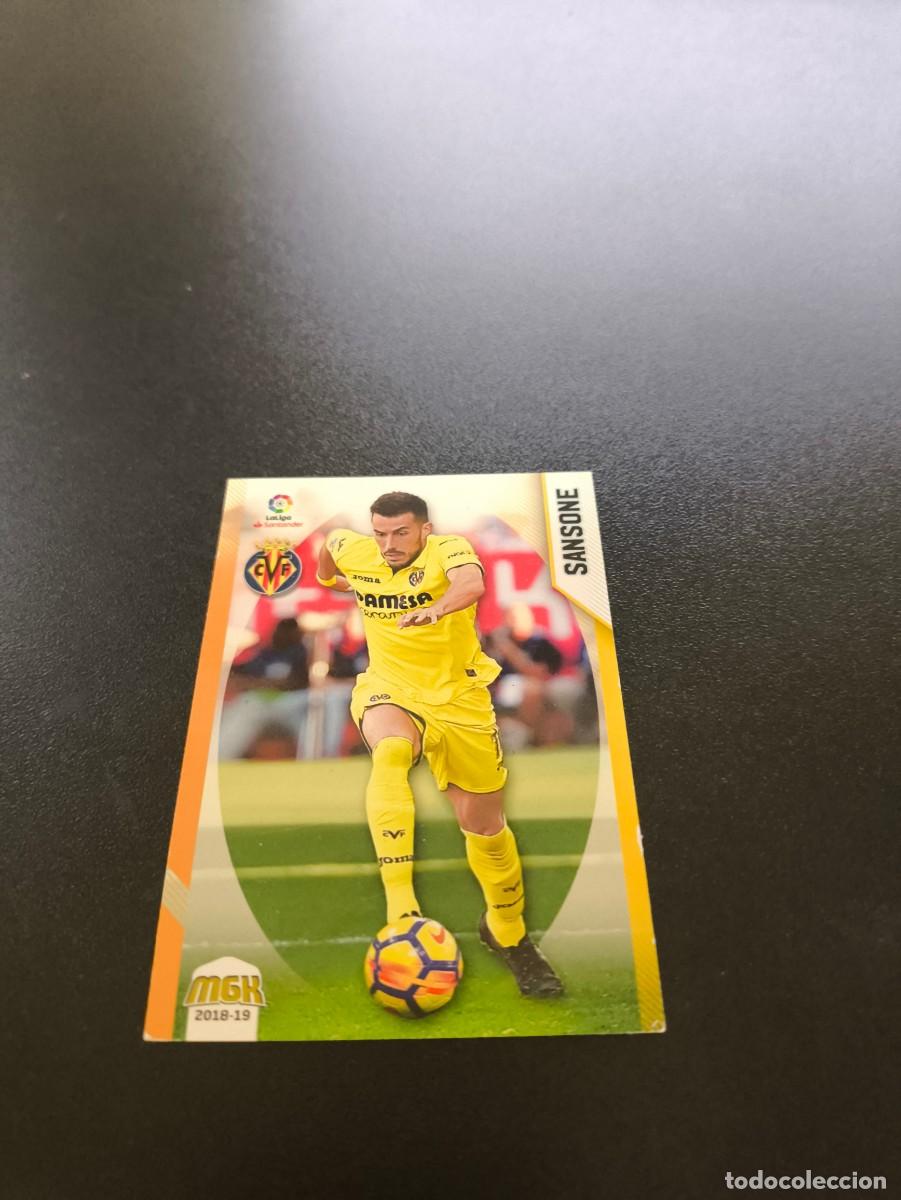 Cromos de f&uacute;tbol: 531 Nicola Sansone VILLARREAL PANINI LIGA MECRACRACKS MGK 2018 2019 18 19 NO ESTE ADRENALYN