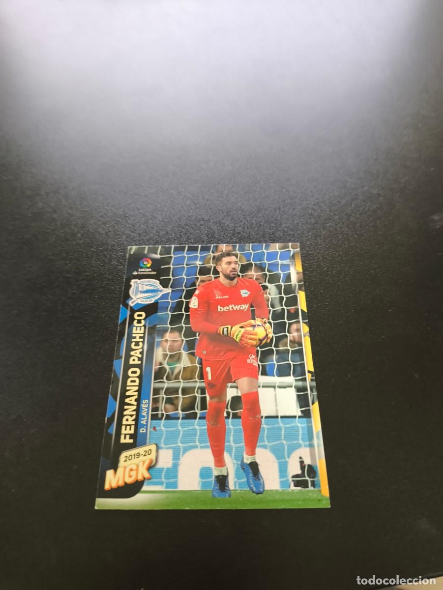 Cromos de f&uacute;tbol: 2 Fernando Pacheco ALAVES PANINI LIGA MECRACRACKS MGK 2019 2020 19 20 NO ESTE ADRENALYN