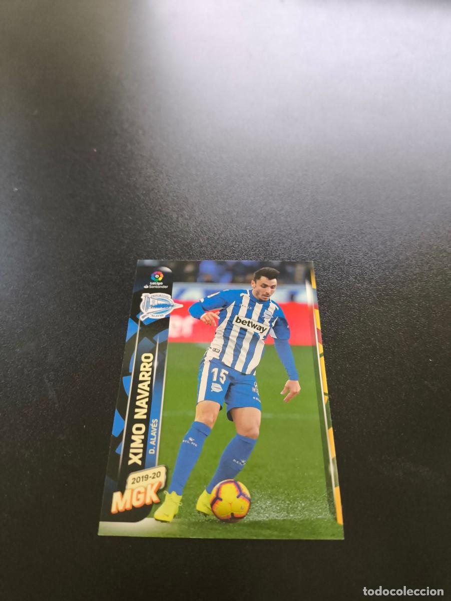 Cromos de f&uacute;tbol: 5 Ximo Navarro ALAVES PANINI LIGA MECRACRACKS MGK 2019 2020 19 20 NO ESTE ADRENALYN