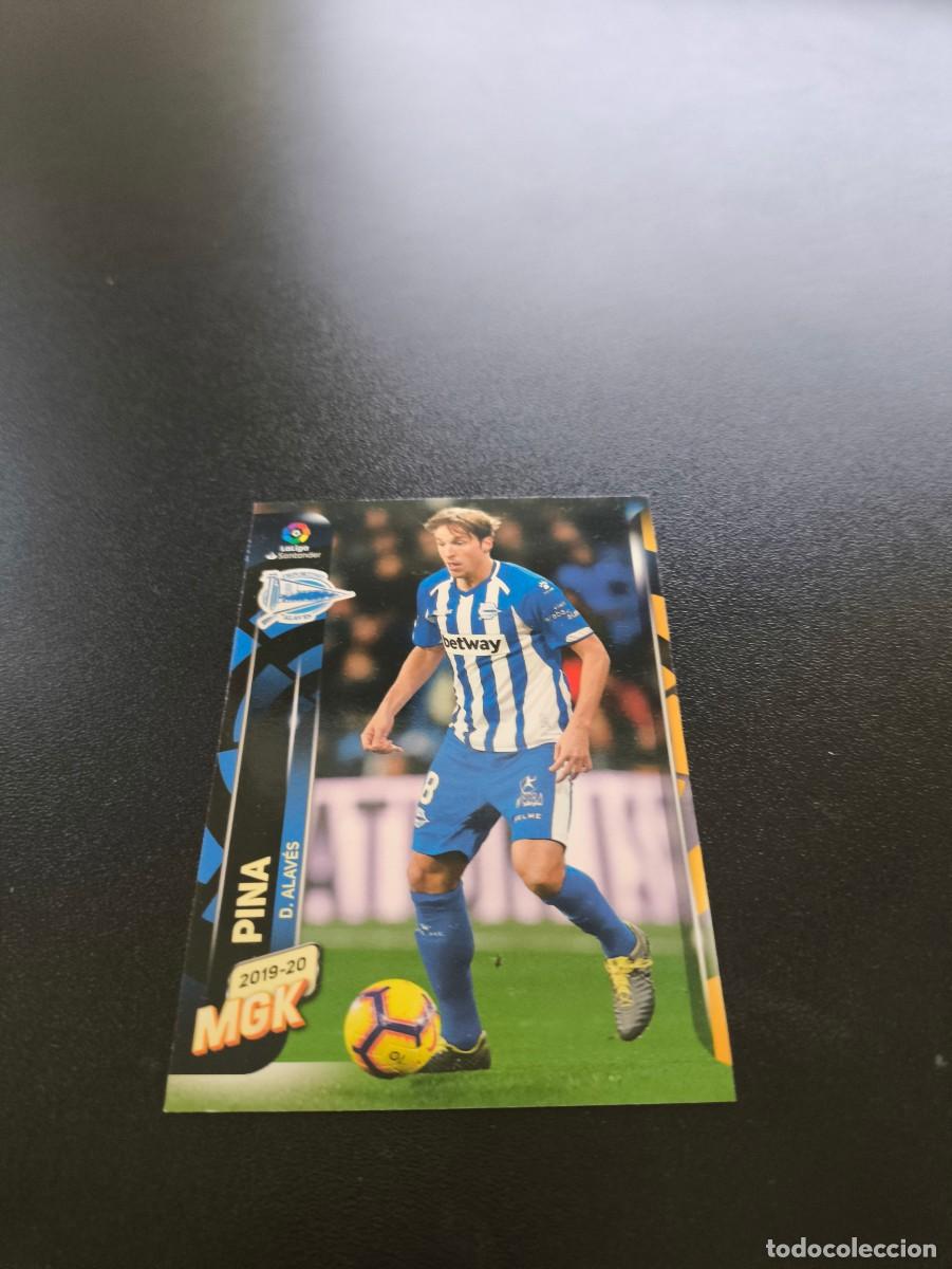 Cromos de f&uacute;tbol: 10 Pina ALAVES PANINI LIGA MECRACRACKS MGK 2019 2020 19 20 NO ESTE ADRENALYN