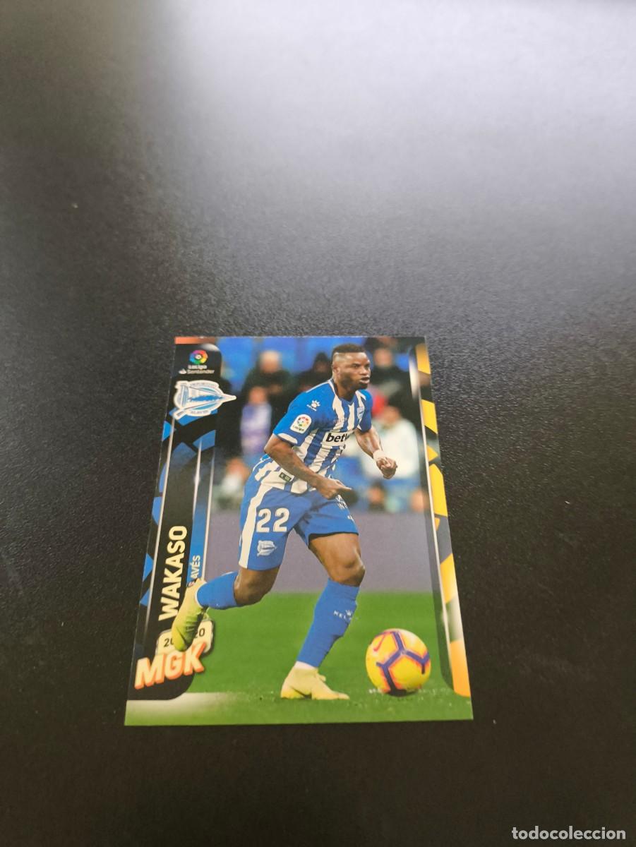 Cromos de f&uacute;tbol: 13 Wakaso ALAVES PANINI LIGA MECRACRACKS MGK 2019 2020 19 20 NO ESTE ADRENALYN