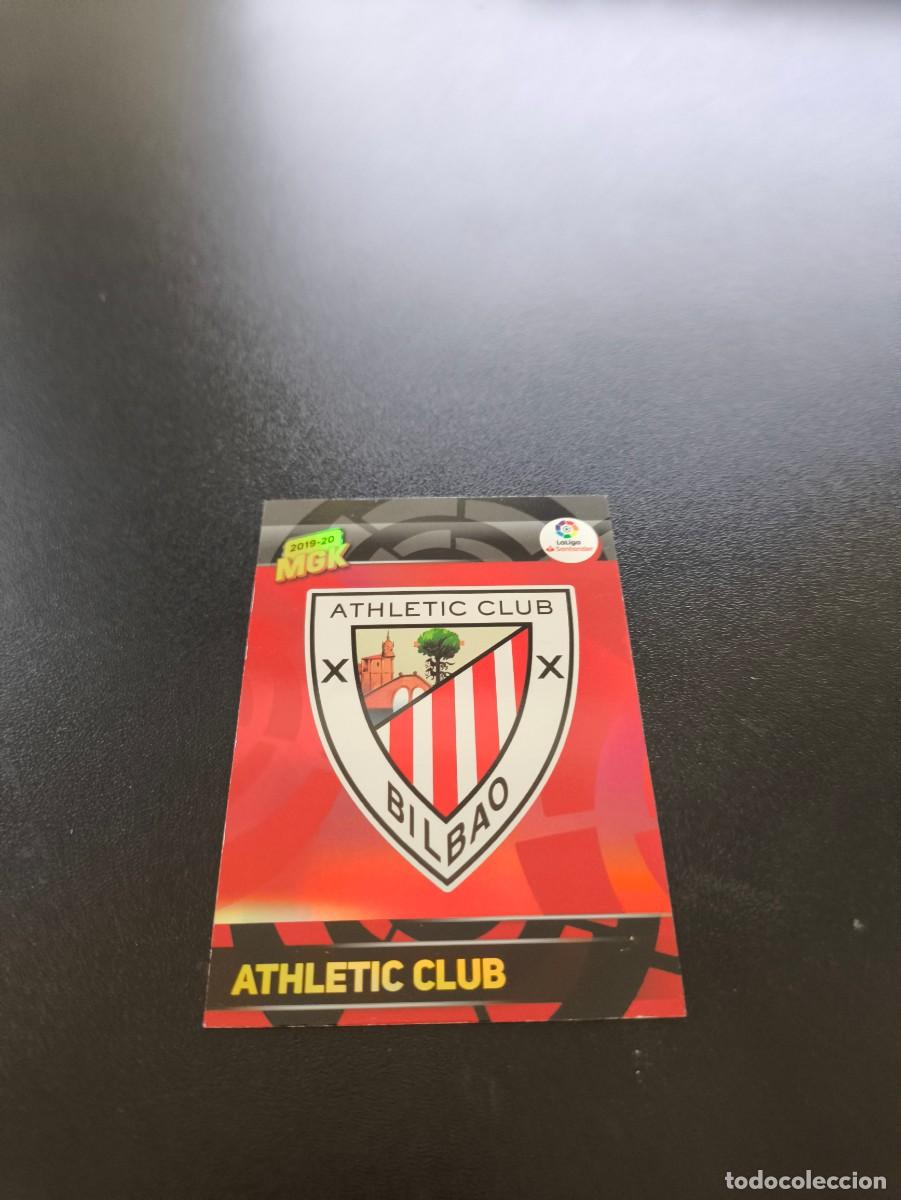 Cromos de f&uacute;tbol: 19 escudo ATHLETIC DE BILBAO PANINI LIGA MECRACRACKS MGK 2019 2020 19 20 NO ESTE ADRENALYN