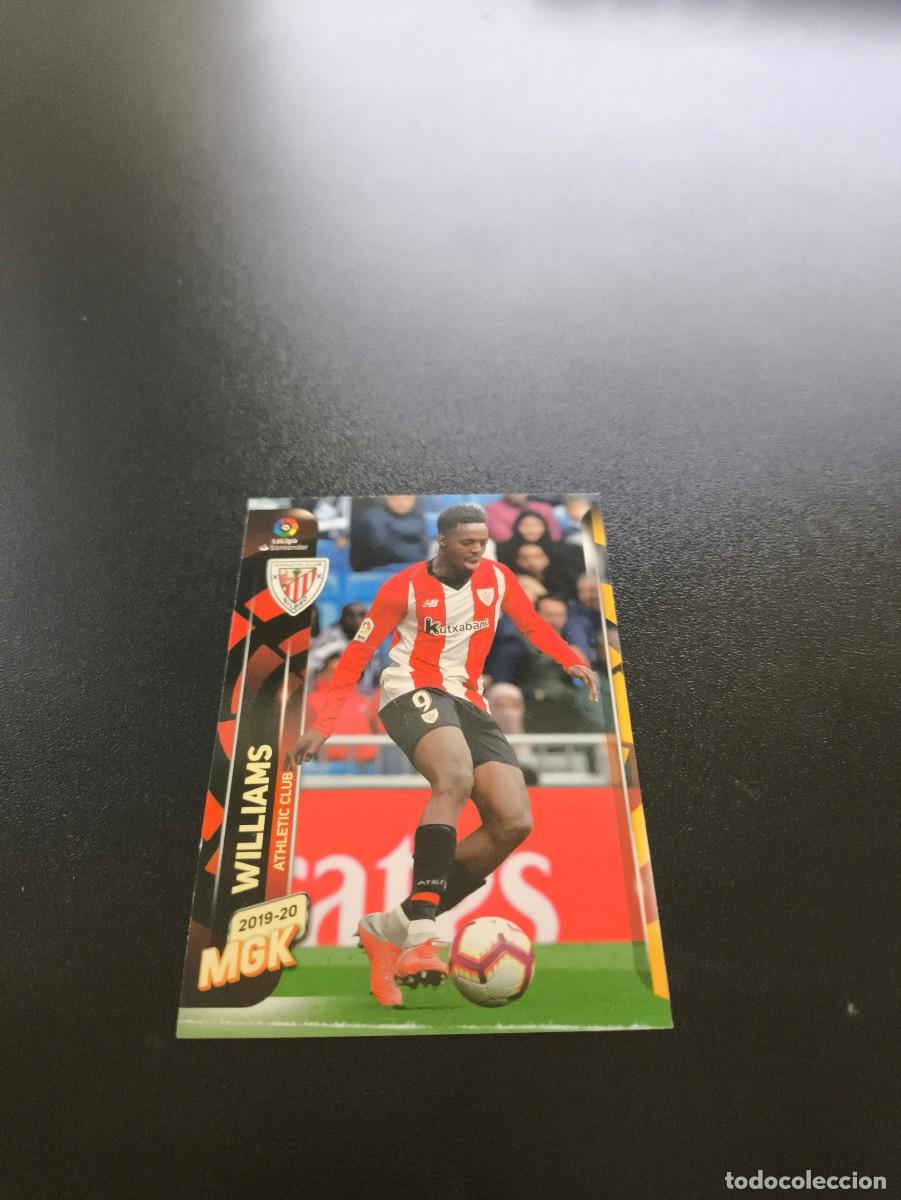 Cromos de f&uacute;tbol: 33 Williams ATHLETIC DE BILBAO PANINI LIGA MECRACRACKS MGK 2019 2020 19 20 NO ESTE ADRENALYN