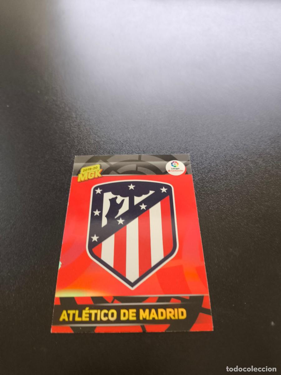 Cromos de f&uacute;tbol: 37 Escudo ATLETICO DE MADRID PANINI LIGA MECRACRACKS MGK 2019 2020 19 20 NO ESTE ADRENALYN