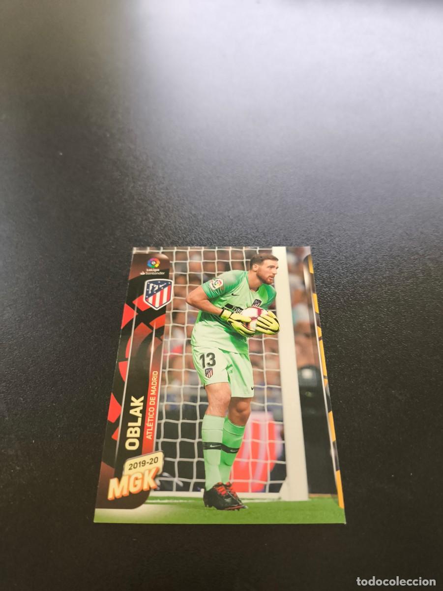Cromos de f&uacute;tbol: 38 Jan Oblak ATLETICO DE MADRID PANINI LIGA MECRACRACKS MGK 2019 2020 19 20 NO ESTE ADRENALYN