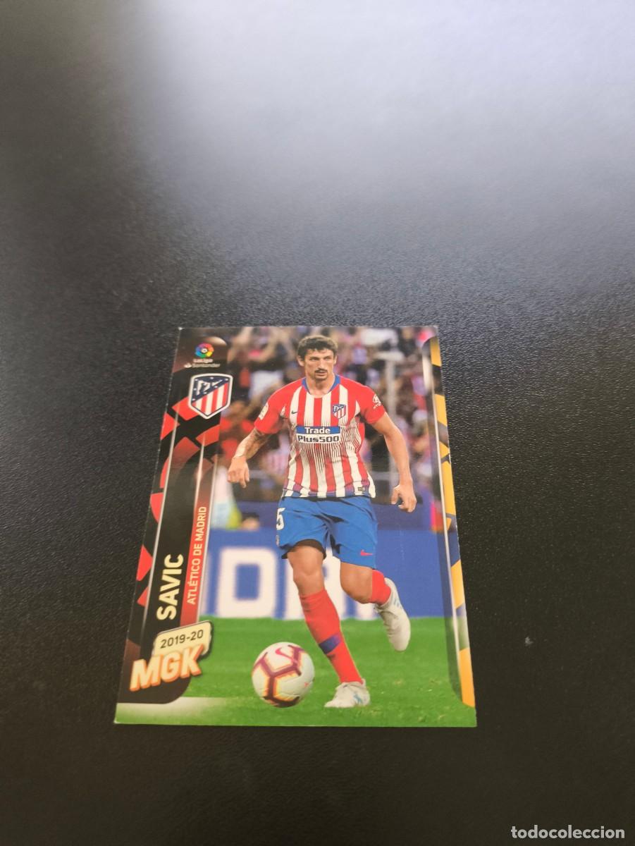 Cromos de f&uacute;tbol: 43 Stefan Savić ATLETICO DE MADRID PANINI LIGA MECRACRACKS MGK 2019 2020 19 20 NO ESTE ADRENALYN