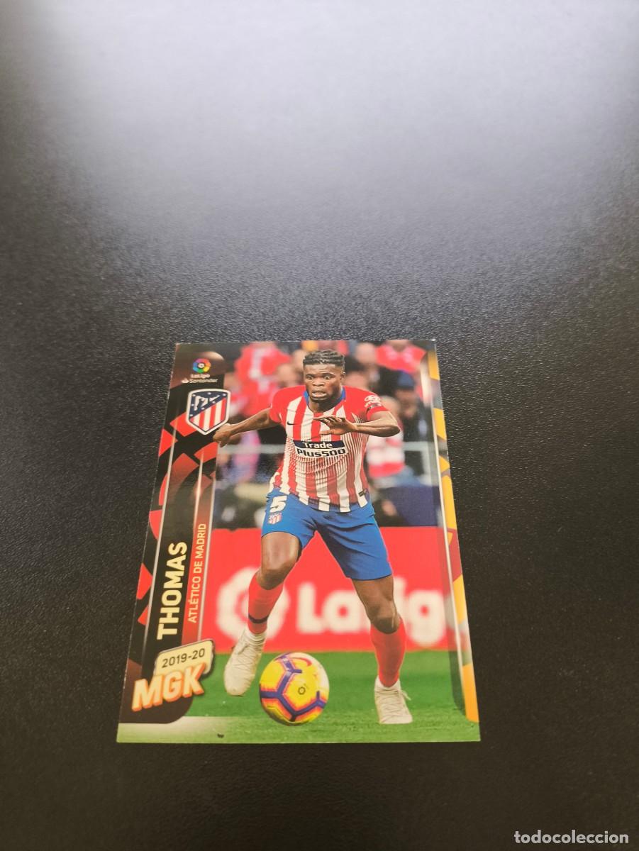 Cromos de f&uacute;tbol: 46 Thomas Partey ATLETICO DE MADRID PANINI LIGA MECRACRACKS MGK 2019 2020 19 20 NO ESTE