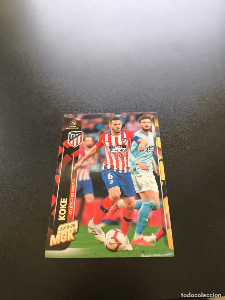Cromos de f&uacute;tbol: 47 Koke ATLETICO DE MADRID PANINI LIGA MECRACRACKS MGK 2019 2020 19 20 NO ESTE