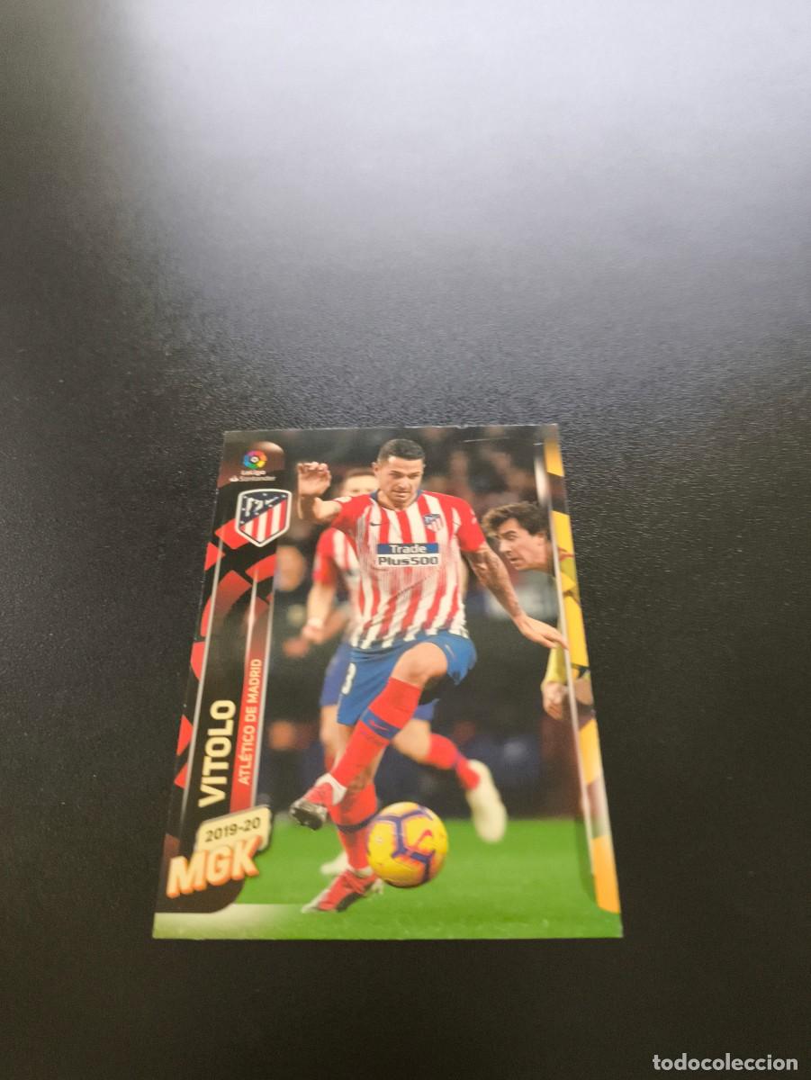 Cromos de f&uacute;tbol: 49 Vitolo ATLETICO DE MADRID PANINI LIGA MECRACRACKS MGK 2019 2020 19 20 NO ESTE