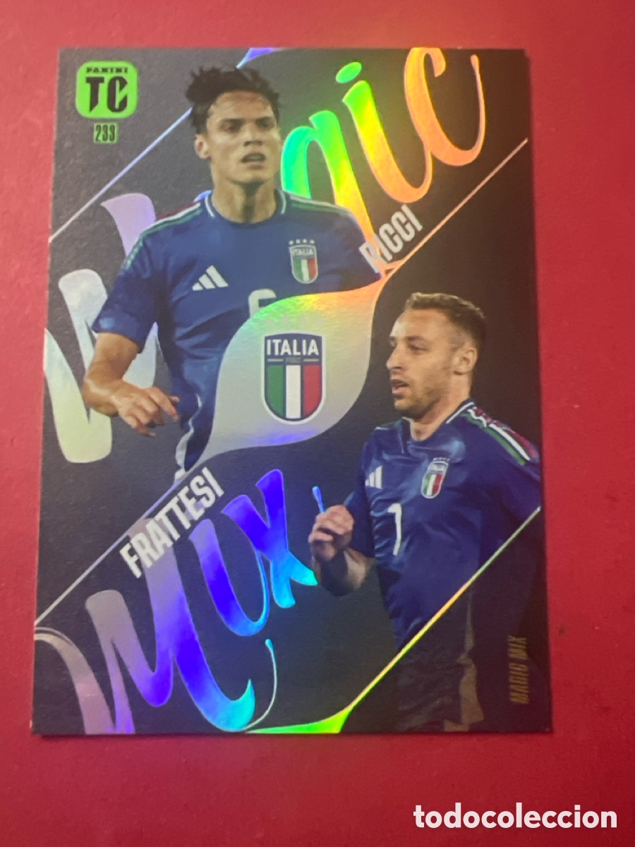Cromos de f&uacute;tbol: E1201. TOP CLASS 2025 CARD MAGIG MIX FRATTESI/RICCI ITALIA # 233 PANINI