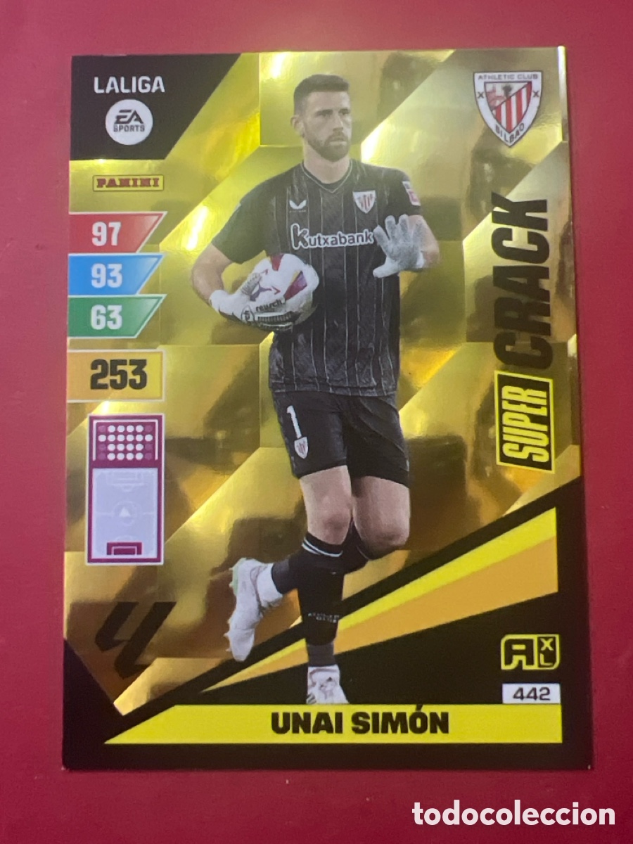 Cromos de f&uacute;tbol: E1203. Adrenalyn 23/24 - #442 - unai simon