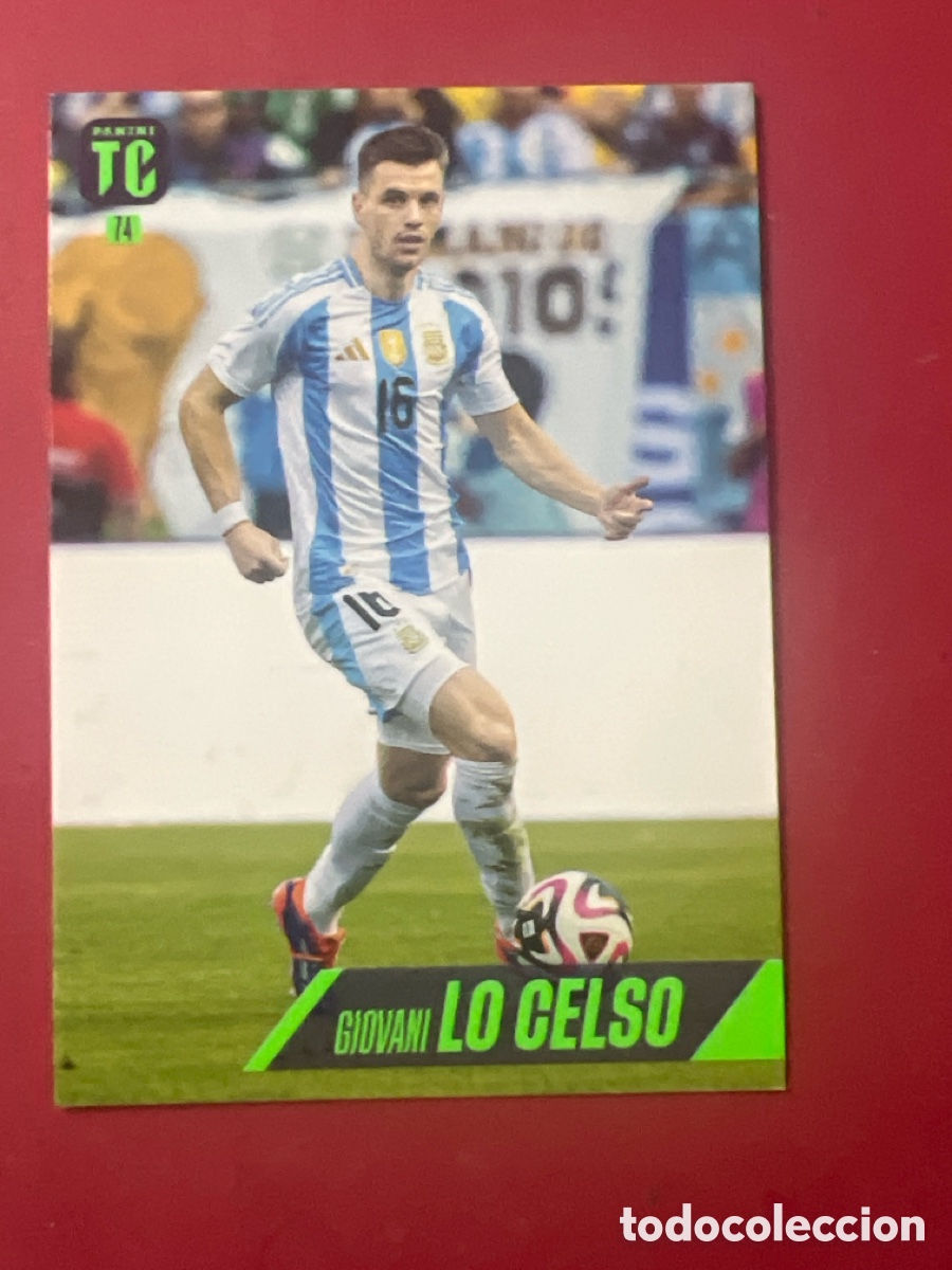 Cromos de f&uacute;tbol: E1206. Panini Adrenalyn XL Top Class 2025 - 74 Lo Celso