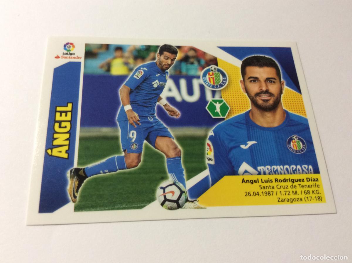 Cromos de f&uacute;tbol: &Aacute;ngel 15 Getafe CF Este 2017 2018 17 18 Panini