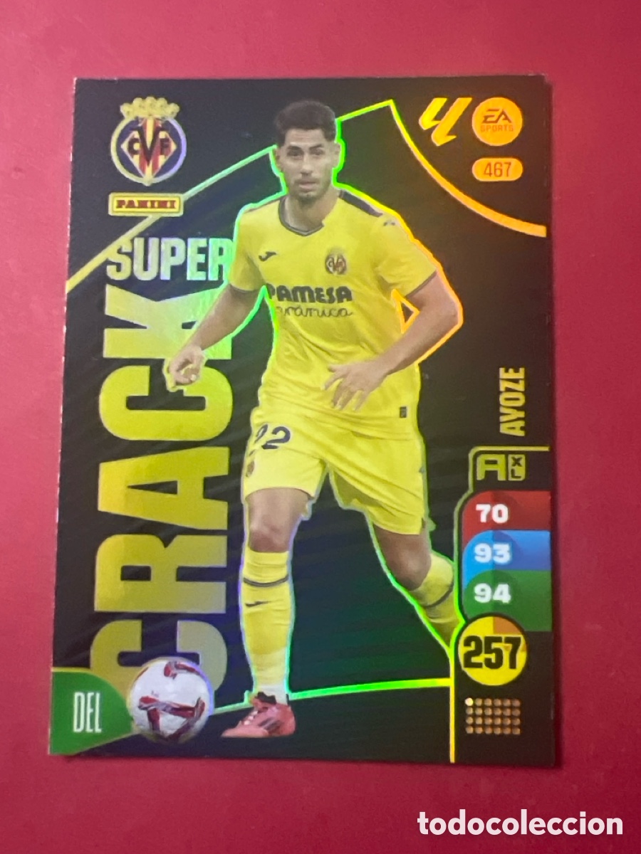 Cromos de f&uacute;tbol: E1234. CARD ADRENALYN 24/25: SUPER CRACK AYOZE, N&deg; 467